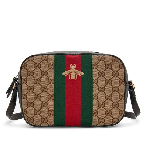 gucci bee monogram|gucci monogram messenger.